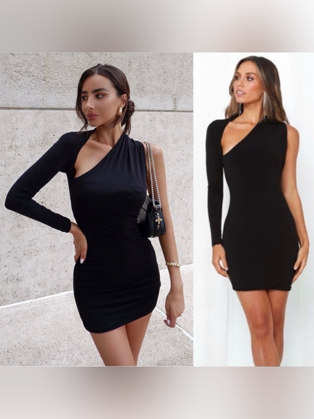 REVOLVE SNDYS Dany Mini Dress Black Size 6